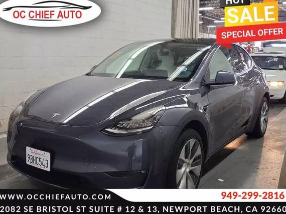 TESLA MODEL Y 2022 7SAYGDEE0NF436918 image